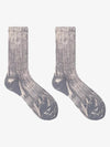 Thesupermade Workwear Distressed Tie-dyed Socks 