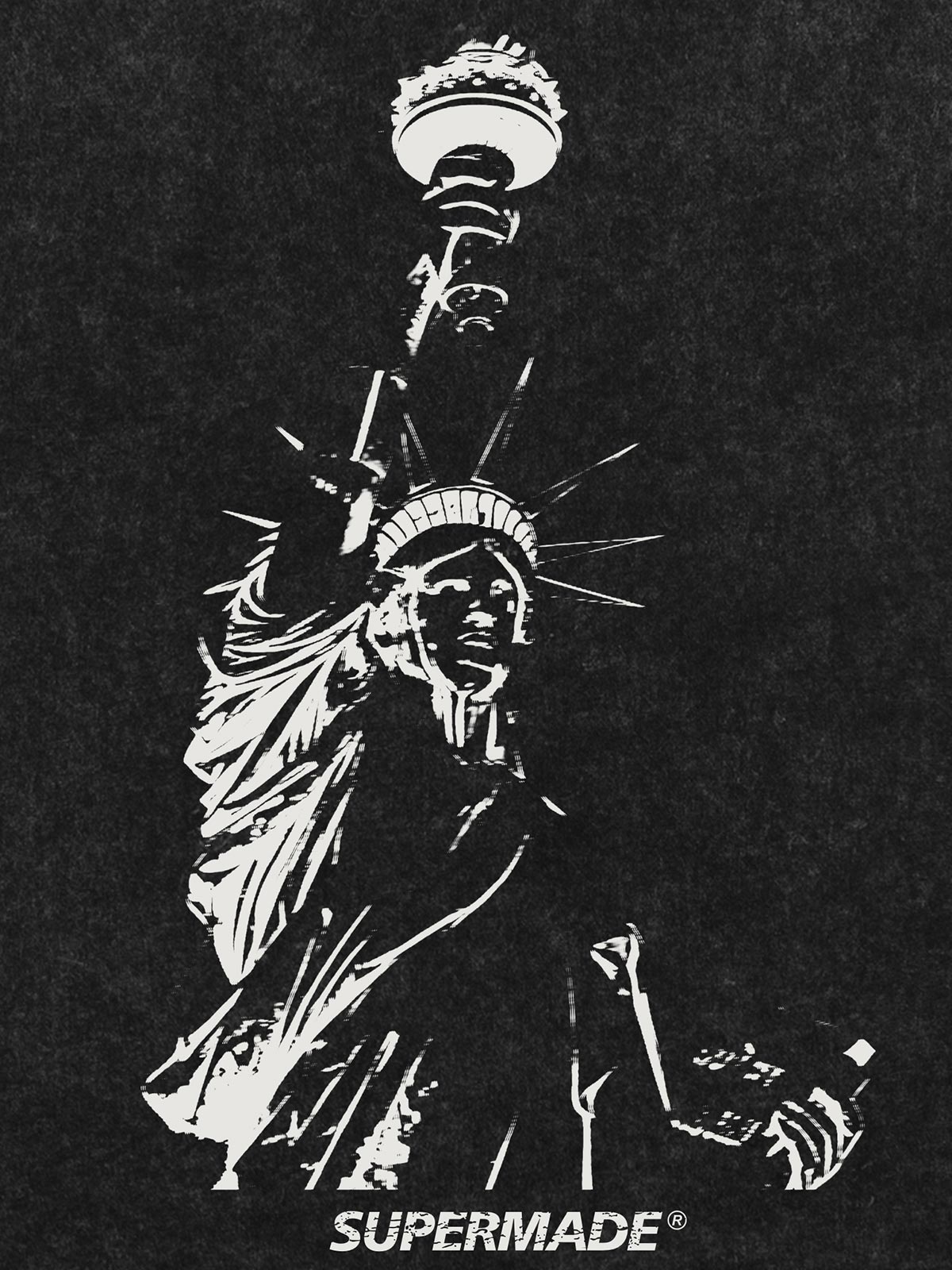 Orginal Lconic Statue Graphic T-Shirt 