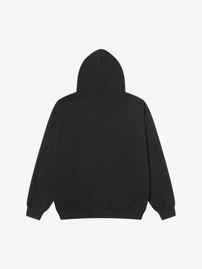 Street Graffiti Letter Print Hoodie 