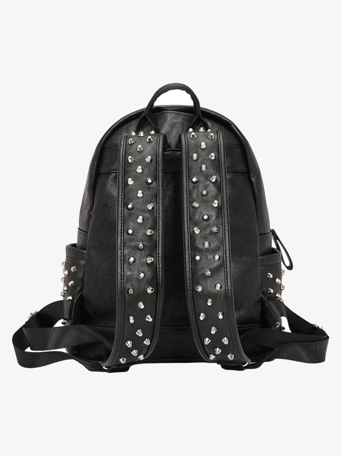 Rivet Crocodile-Print Backpack - 2464 