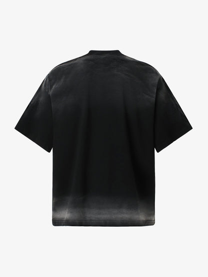 Retro Gradient Graphic T-Shirt 