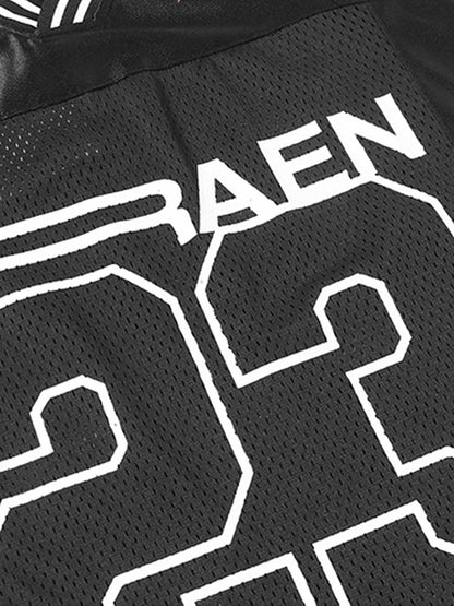 NO "23" Black Jersey V-Neck T-Shirt 