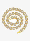 Thesupermade Round Diamond Cuban Necklace 