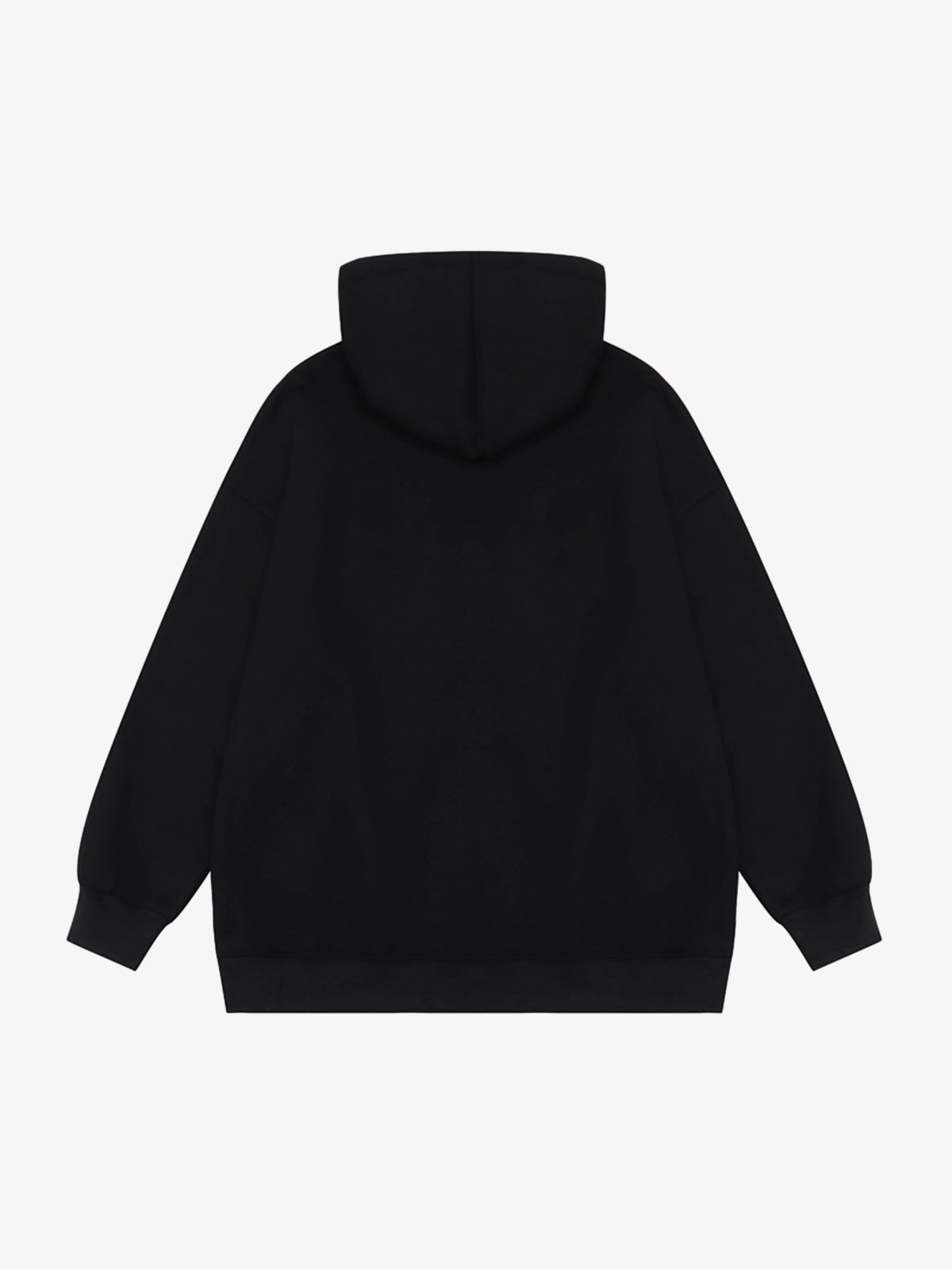 Thesupermade Blur Graphic Chain Hooded Sweatshirt 