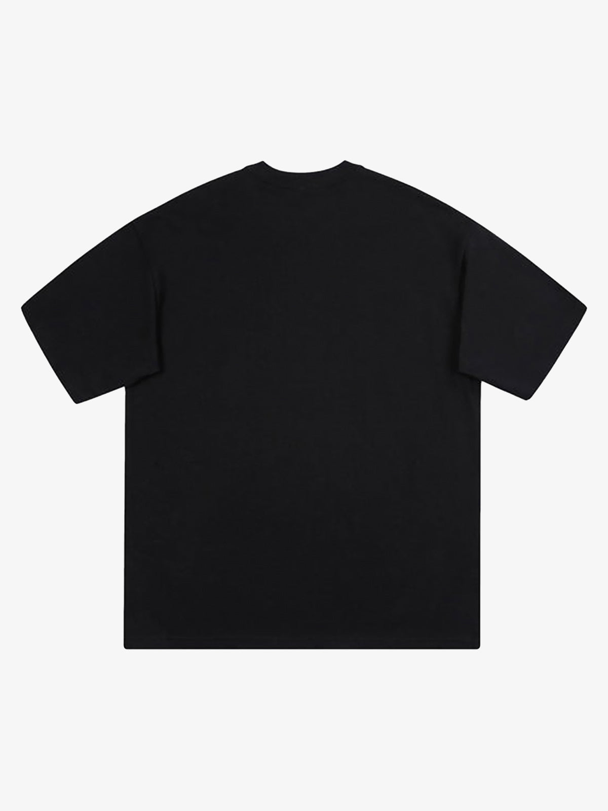 Thesupermade Hip Hop Cartoon Character Print T-shirt 