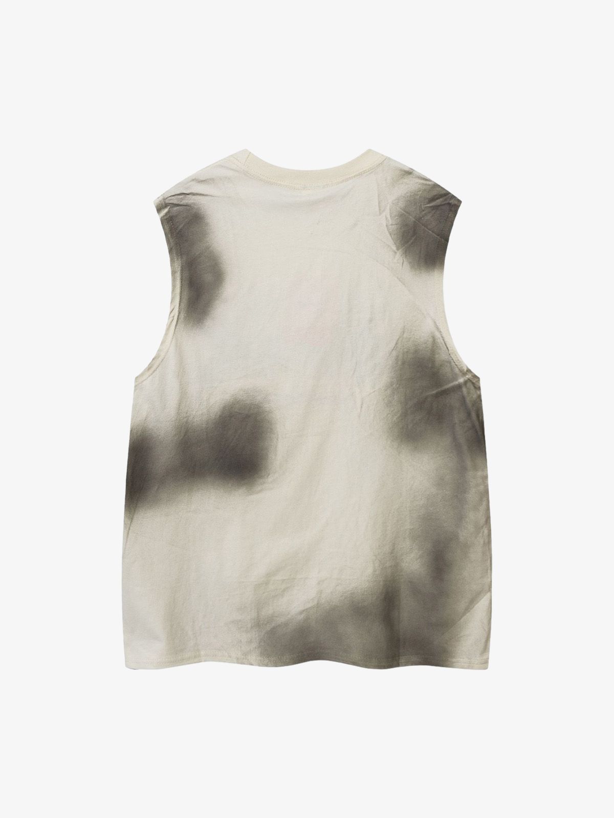 Letter Patchwork Gradient Tank Top 