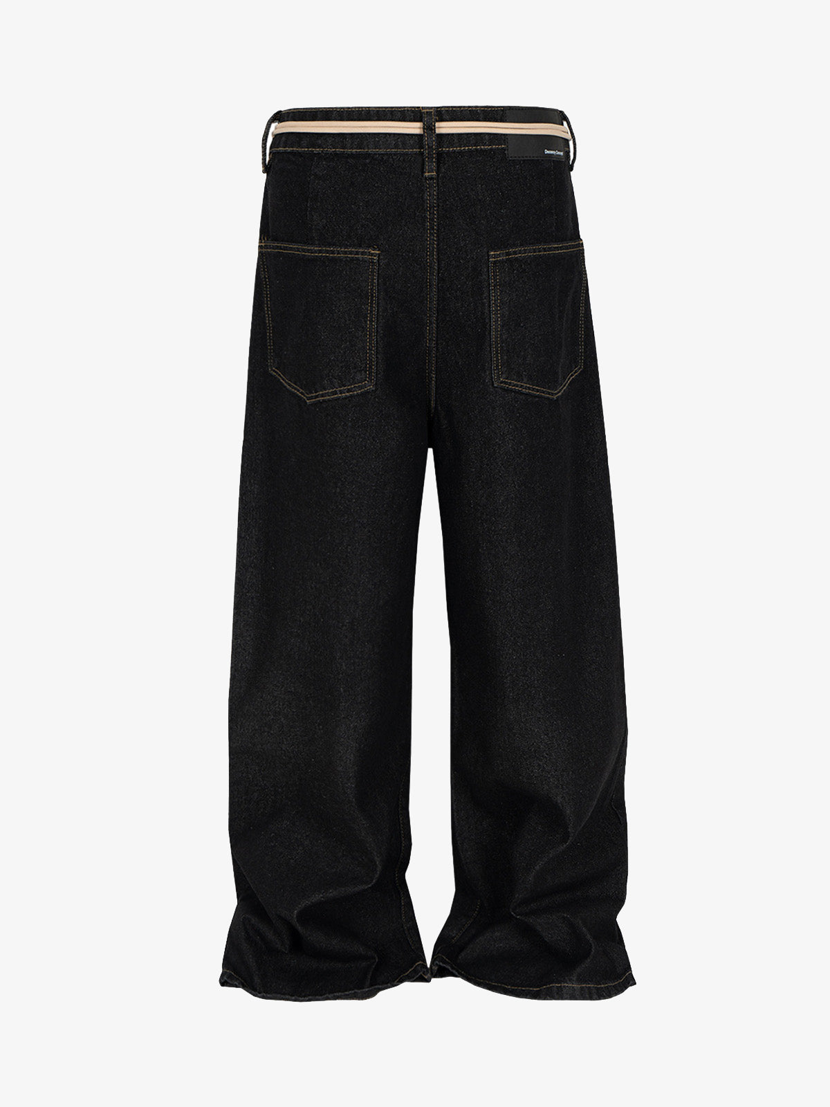 Cleanfit Buckle Belt Baggy Jeans 