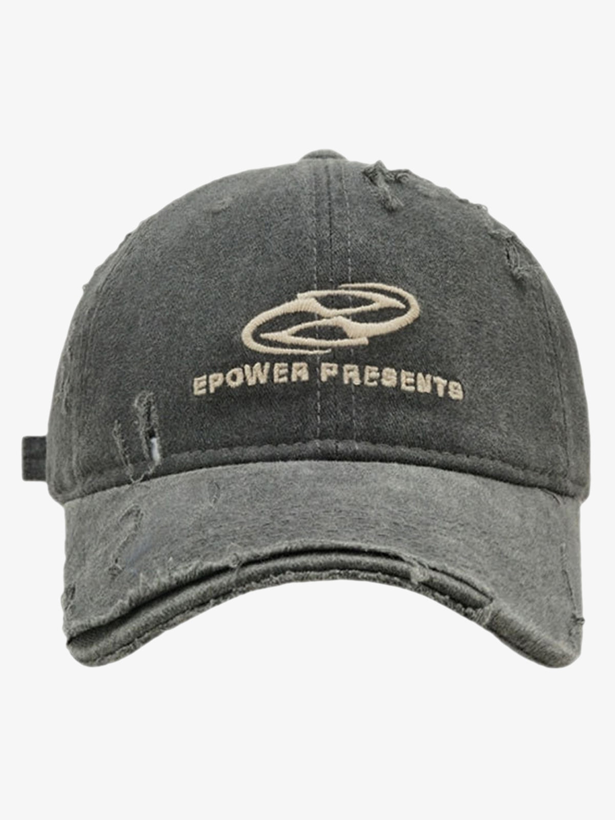 Thesupermade Ripped Denim Baseball Cap - 2028 
