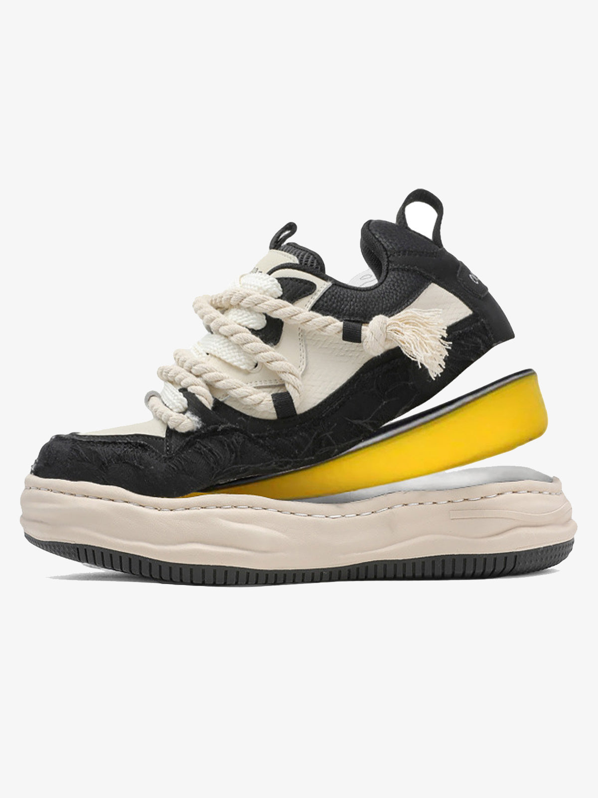 Rope Lace Platform Sneakers 