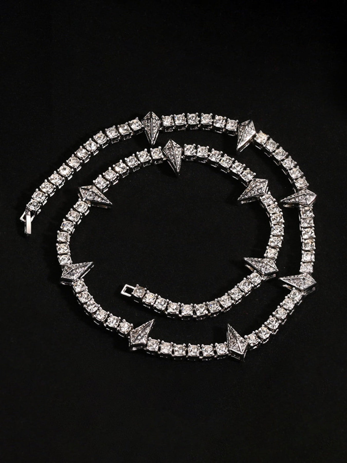 Thesupermade Hip Hop Collarbone Chain Necklace - 2221 
