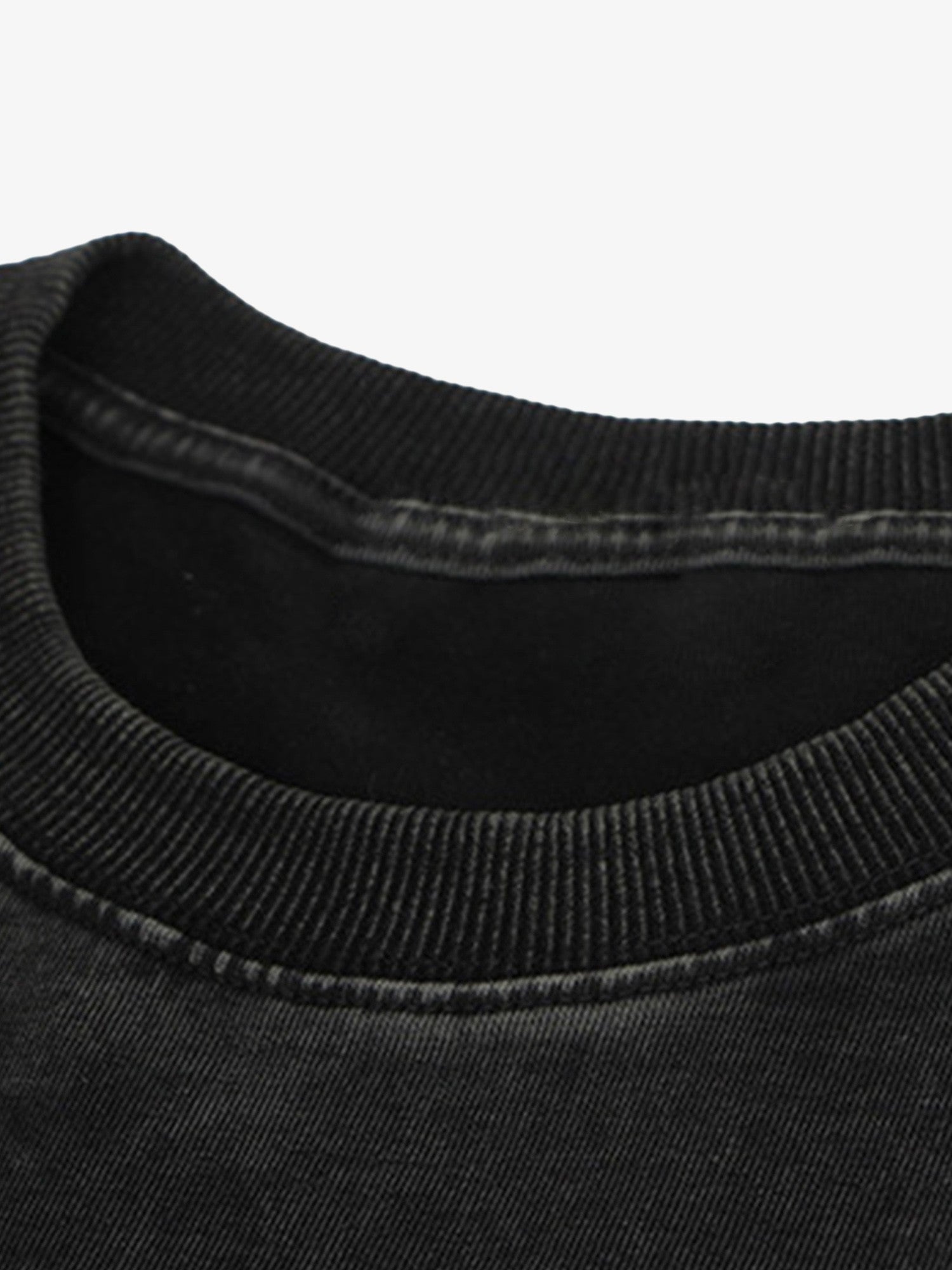 Thesupermade Doberman Print Washed Vintage T-shirt 