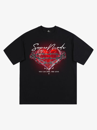 Thesupermade Love Print T-shirt -1426 