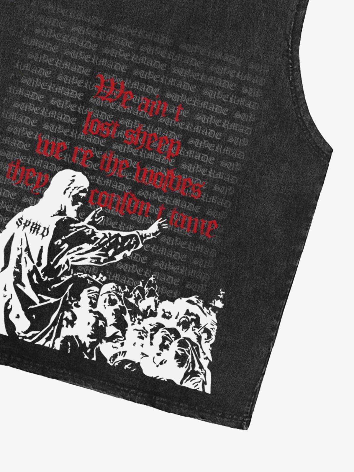 Original Saint Slogan Graphic Vest 