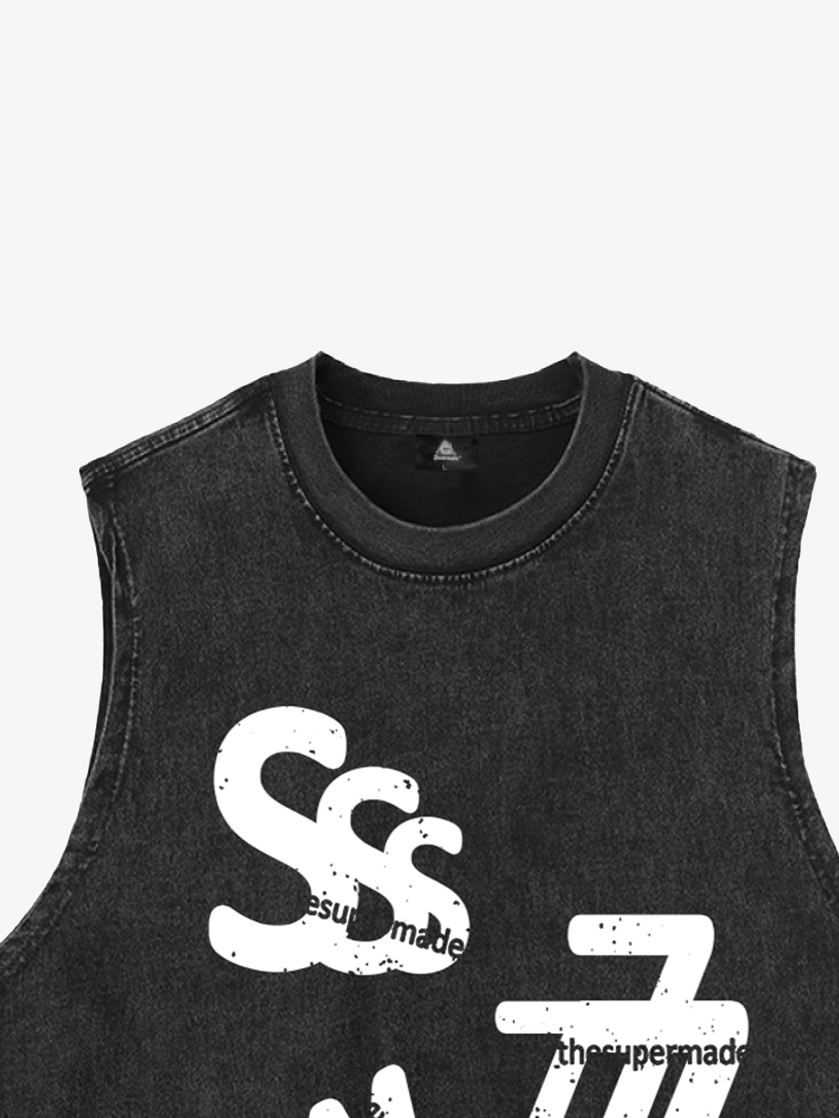 Original Letter Graphic Vest 