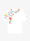Retro Graffiti Hand-Painted T-Shirt 