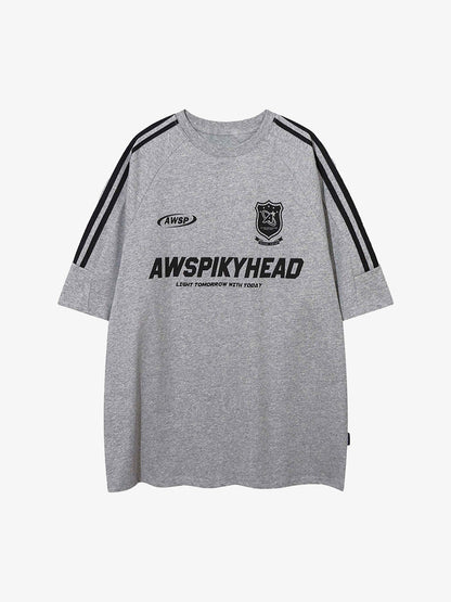 Thesupermade College Style Heavyweight T-Shirt 