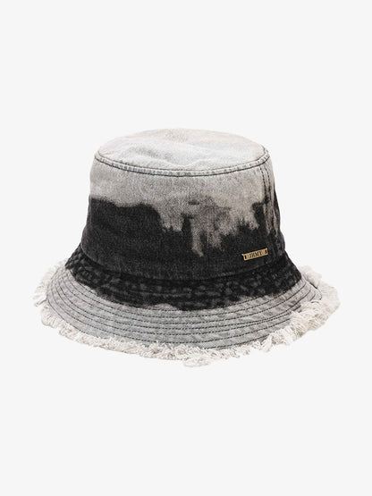 Thesupermade Sunshade Denim Fisherman's Hat - 1550 