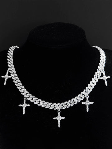 Thesupermade Cross Necklace - 1688 