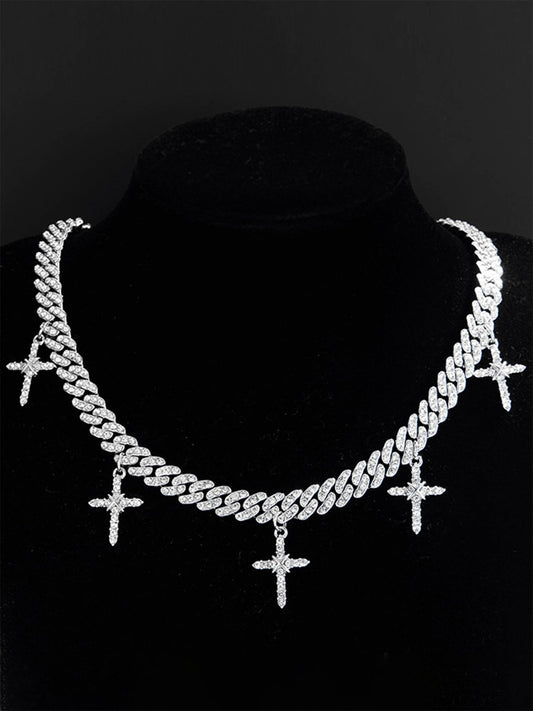 Thesupermade Cross Necklace - 1688 
