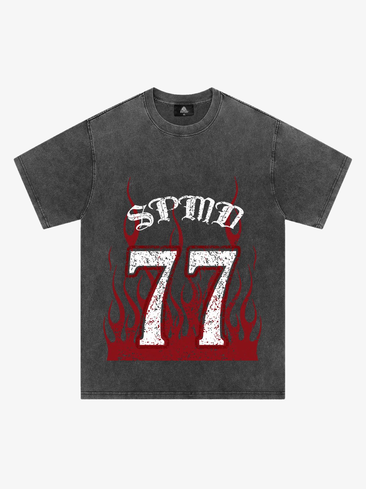 Original 77 Flame Graphic T-Shirt 