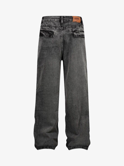 Thesupermade Multi Pocket Cargo Jeans 