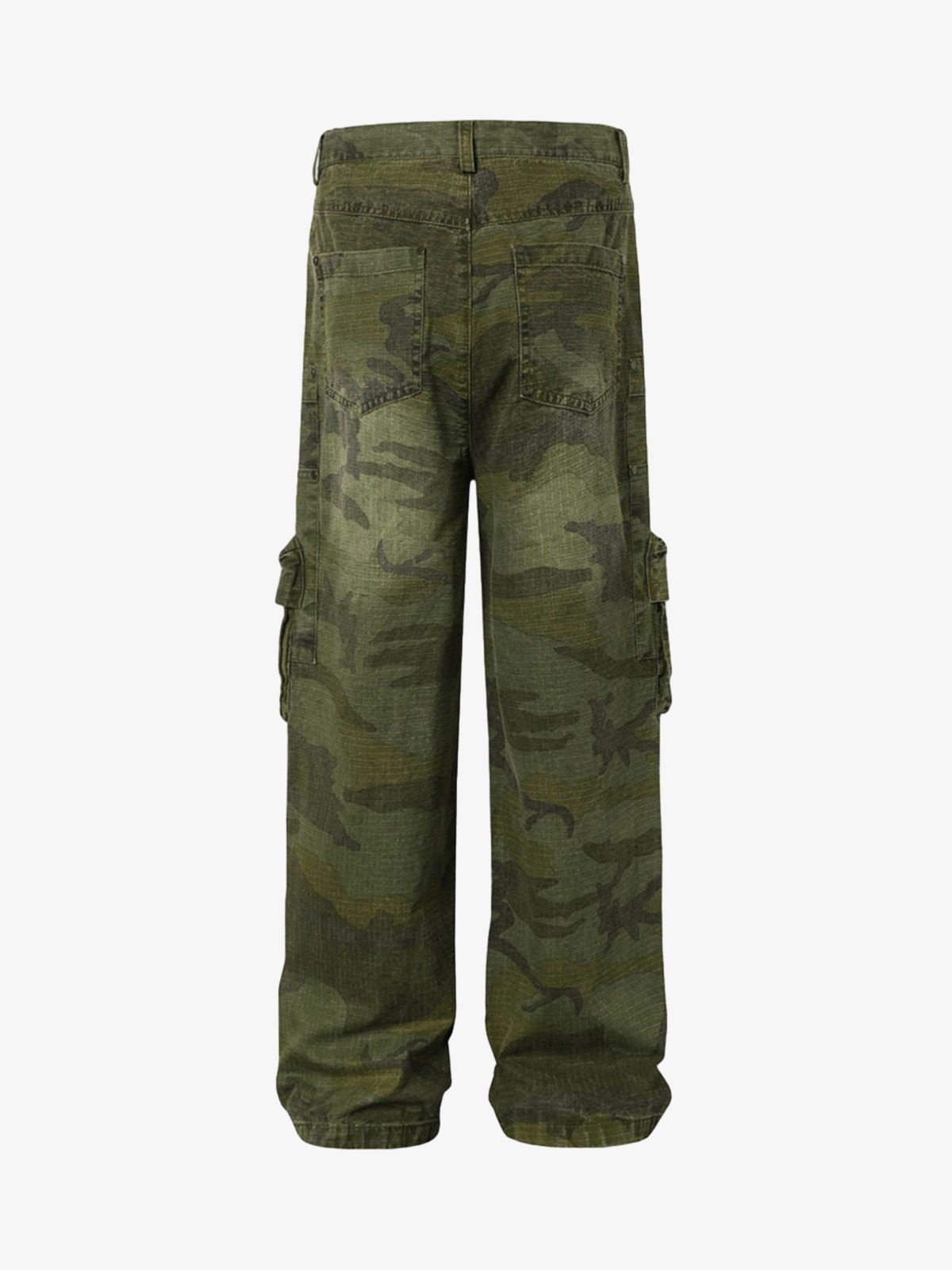 Camouflage Multi-Pockets Cargo Pants 