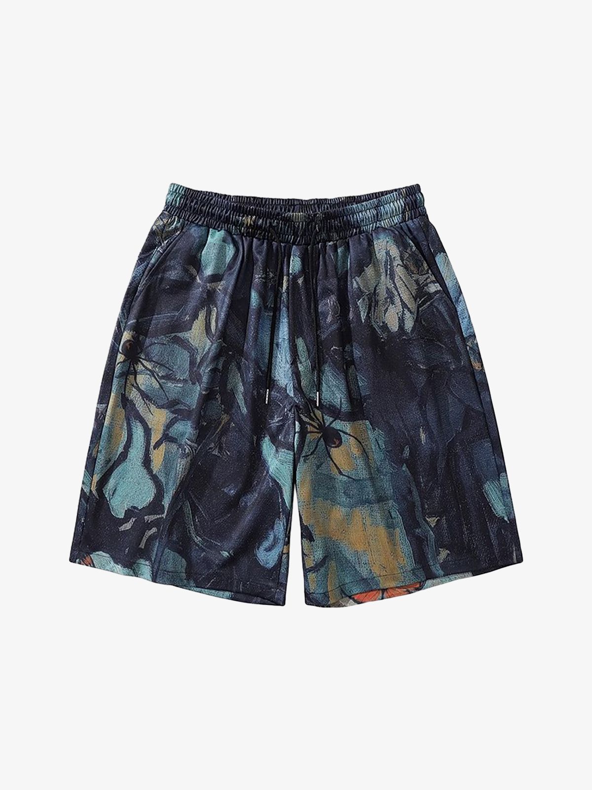 Thesupermade American Retro Tie-dye Casual Set 
