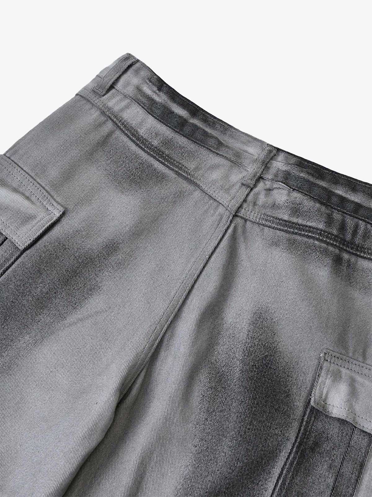 Thesupermade High Street Hip Hop Distressed Washed Work Jeans 