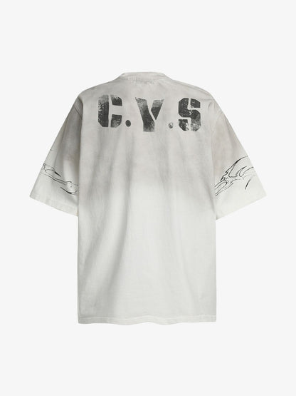 Gradient Graphic Jersey T-Shirt 