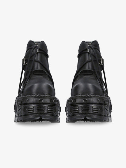 Thesupermade Punk Style Platform Boots - 2200 
