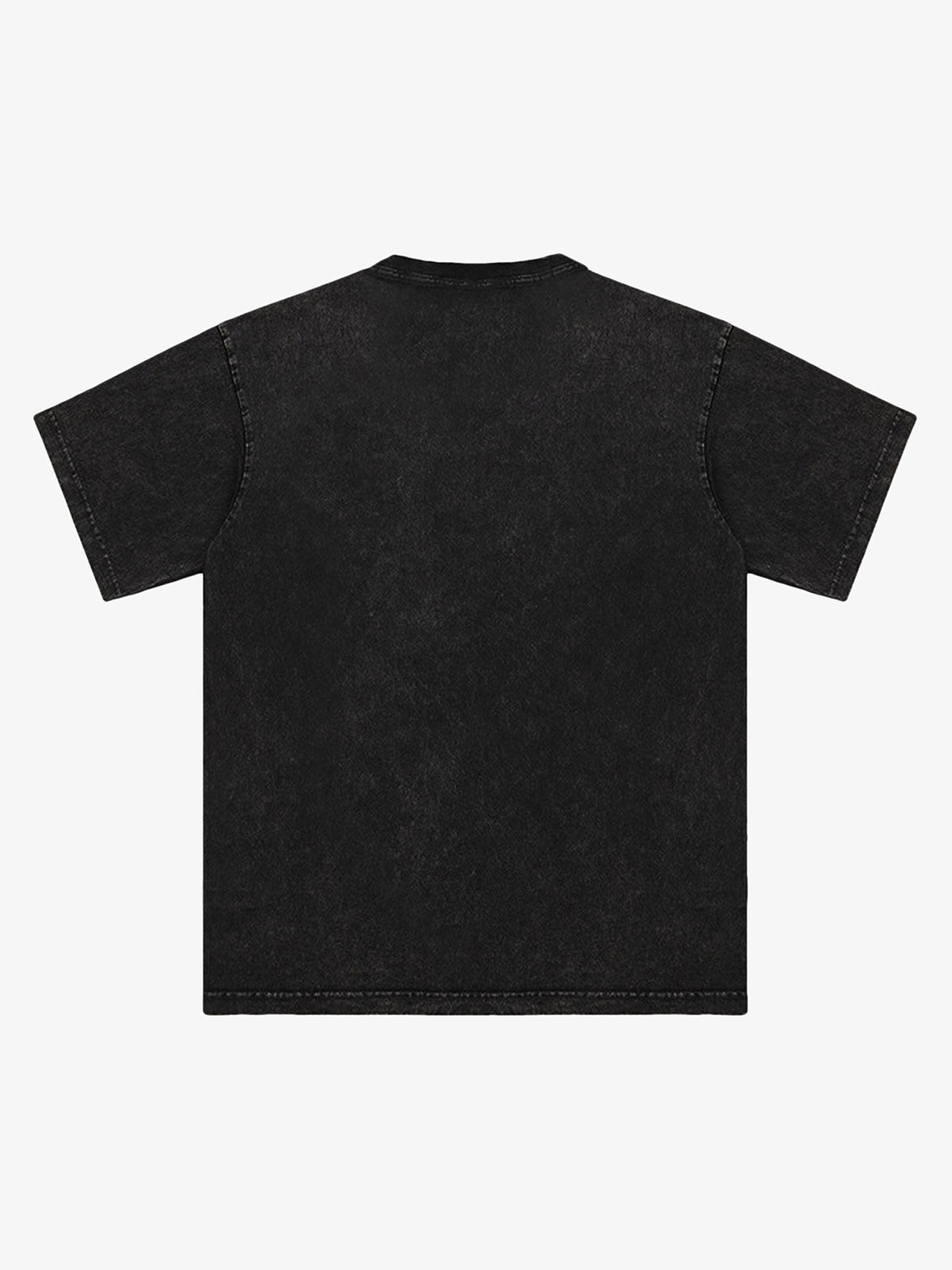 Thesupermade Vintage Washed Dark Print T-shirt 