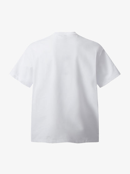Fun Phantom Letter Print T-shirt 