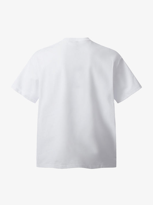 Fun Phantom Letter Print T-shirt 