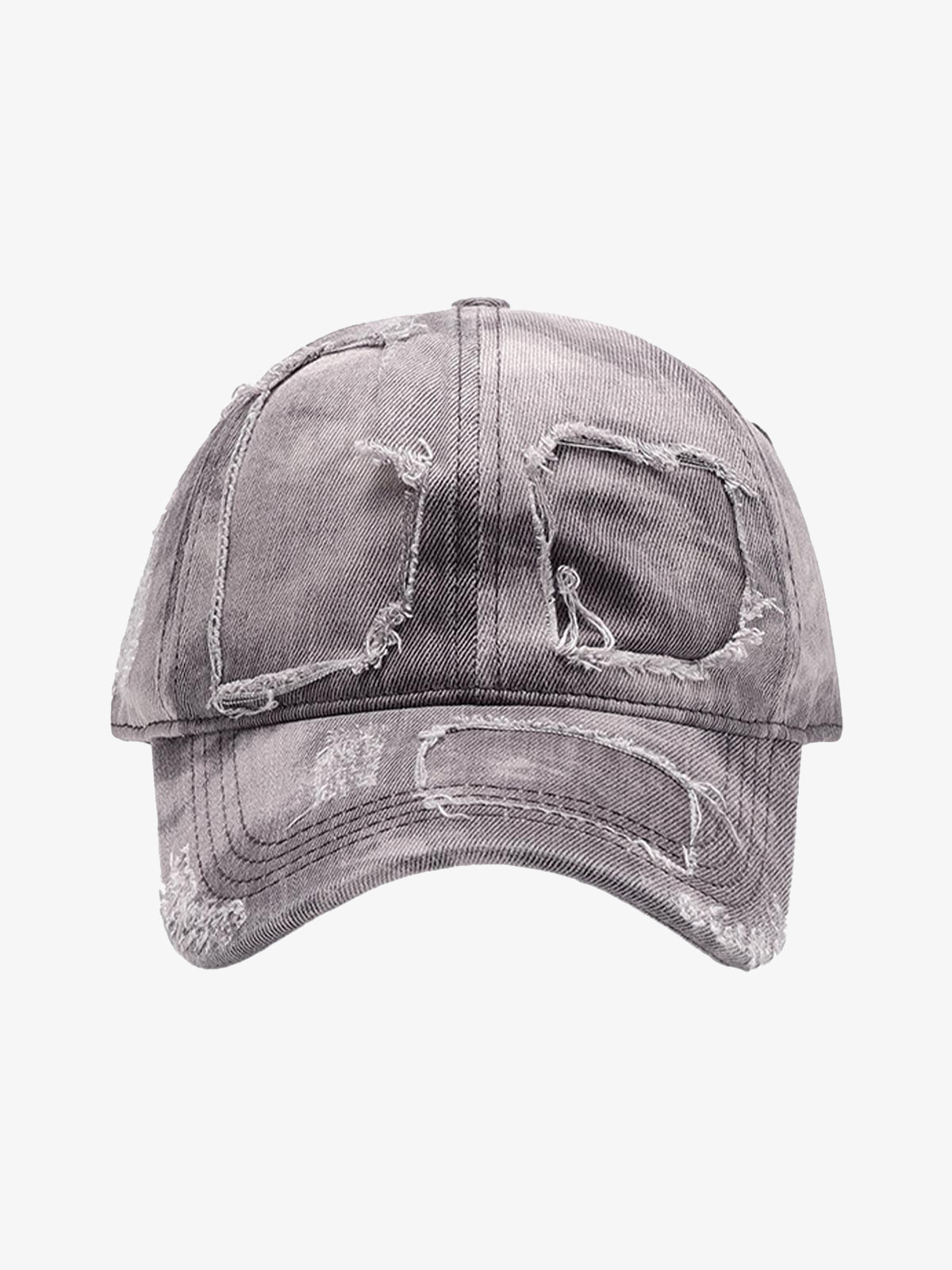 Washed Color Matching Hole  Cap 