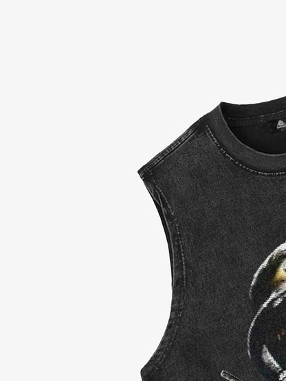 Orginal Street Tactical Graphic Print Vest 