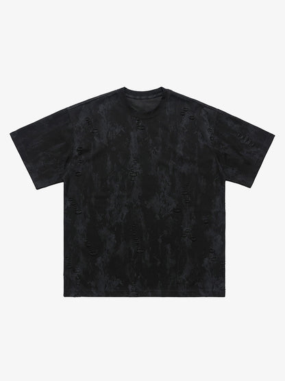 Ripped Tie-Dye T-Shirt 