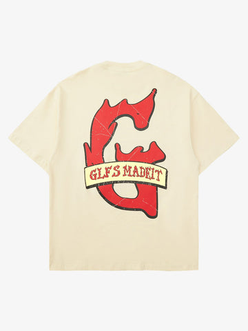 Thesupermade Funny Jesus Graffiti Street Rap T-shirt 