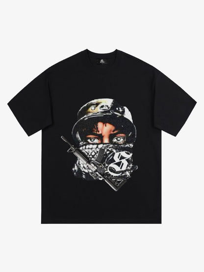 Orginal Street Fighter Print T-Shirt 