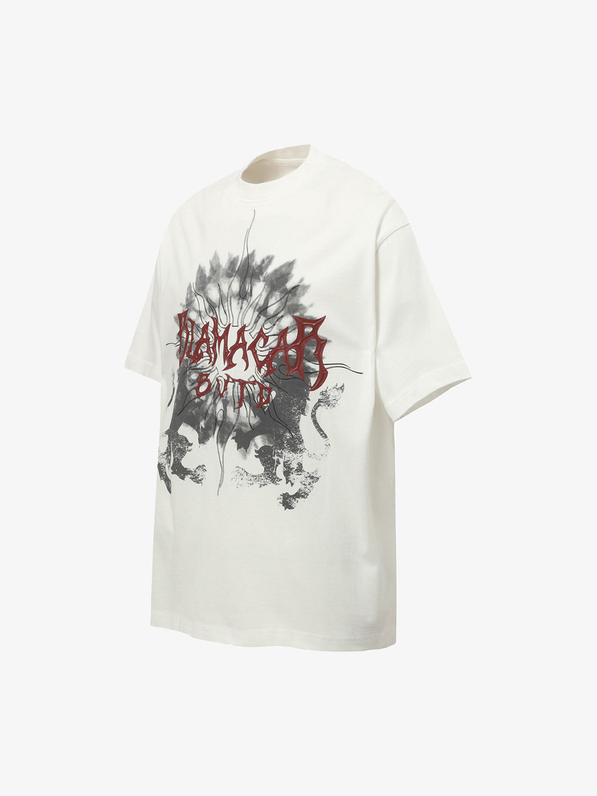 Distressed Batik Graphic T-Shirt 