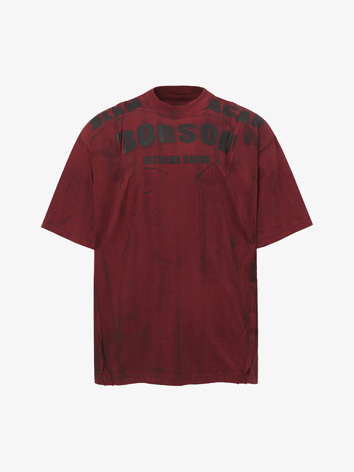 Wasteland Dirty Dye Oversized Graphic T-Shirt 