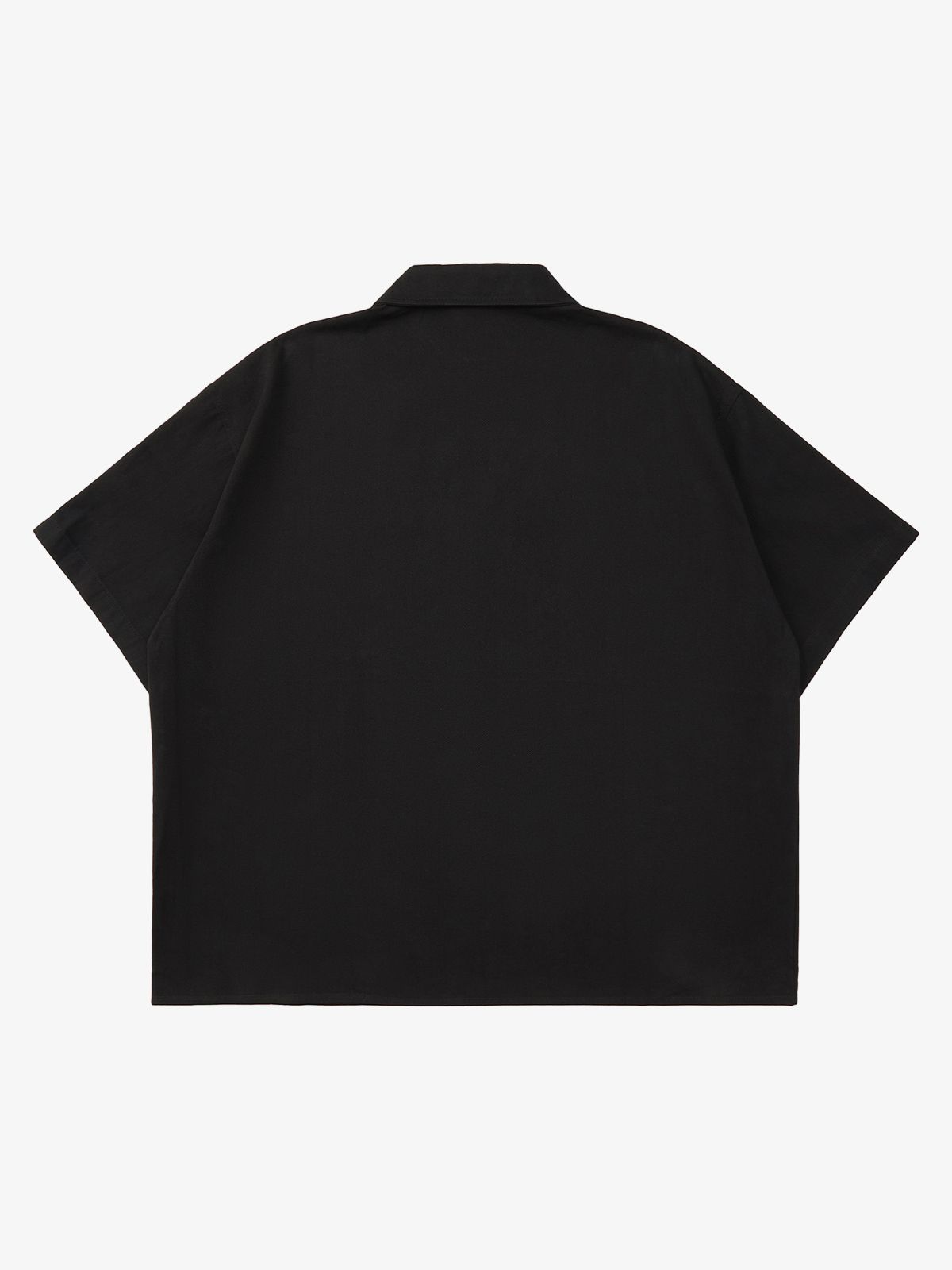 Thesupermade American Retro Letter Embroidered Shirt 