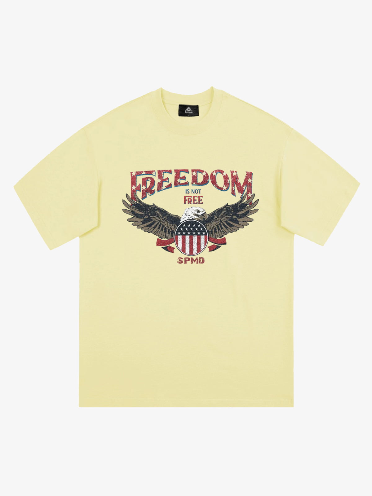 Original Freedom Eagle Print T-shirt 