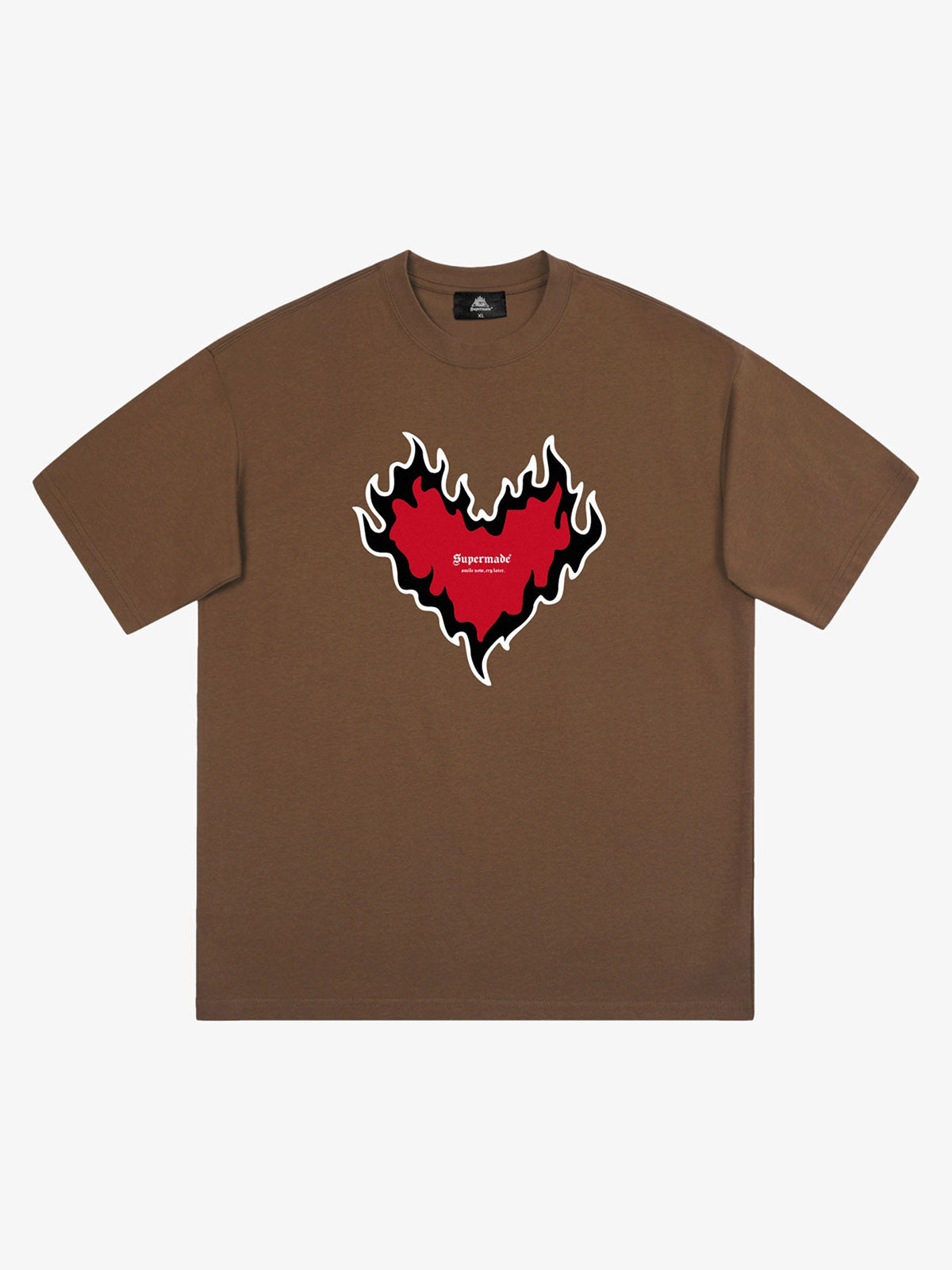 Thesupermade Heart Print T-shirt 
