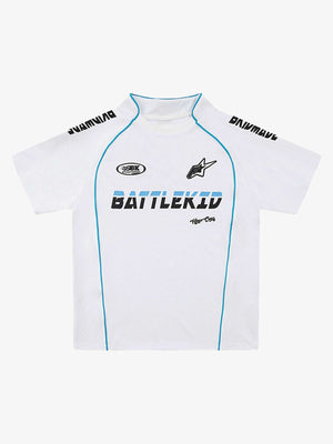 Thesupermade Racing Style Niche T-shirt - 1641 