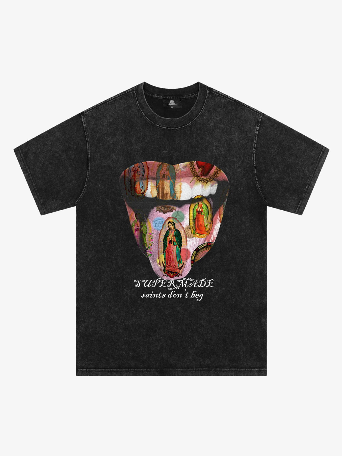Original Saints Don't Beg Graphic T-Shirt 
