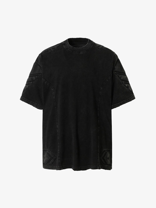 Vintage Washed Crew Neck T-Shirt 