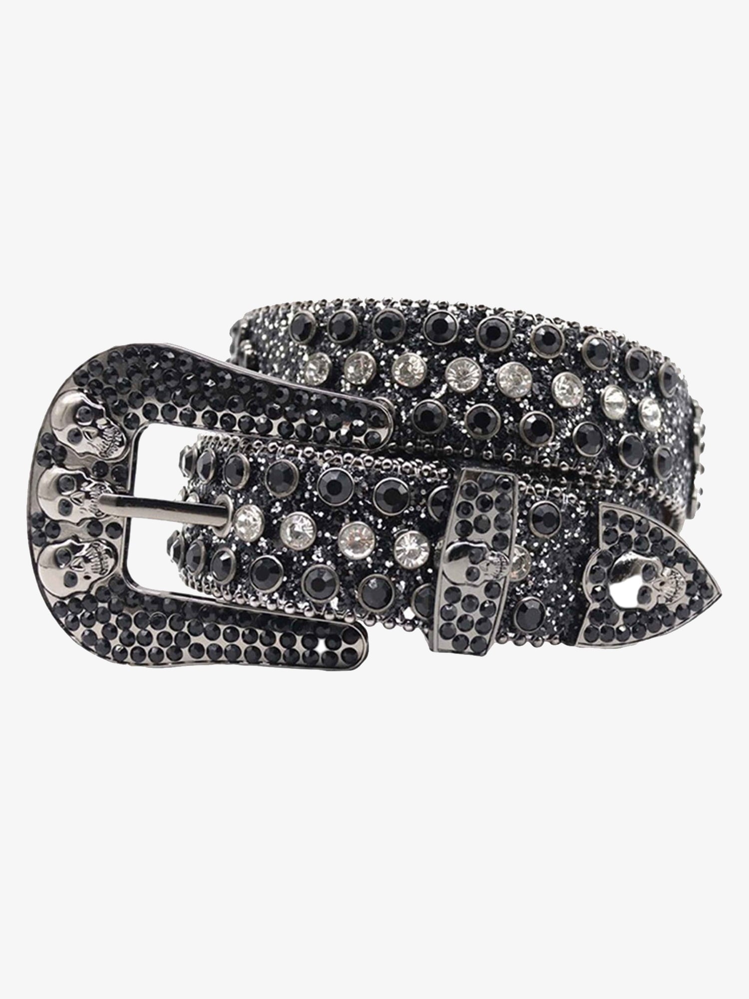 Thesupermade Rhinestone Beaded Belt - 1822 