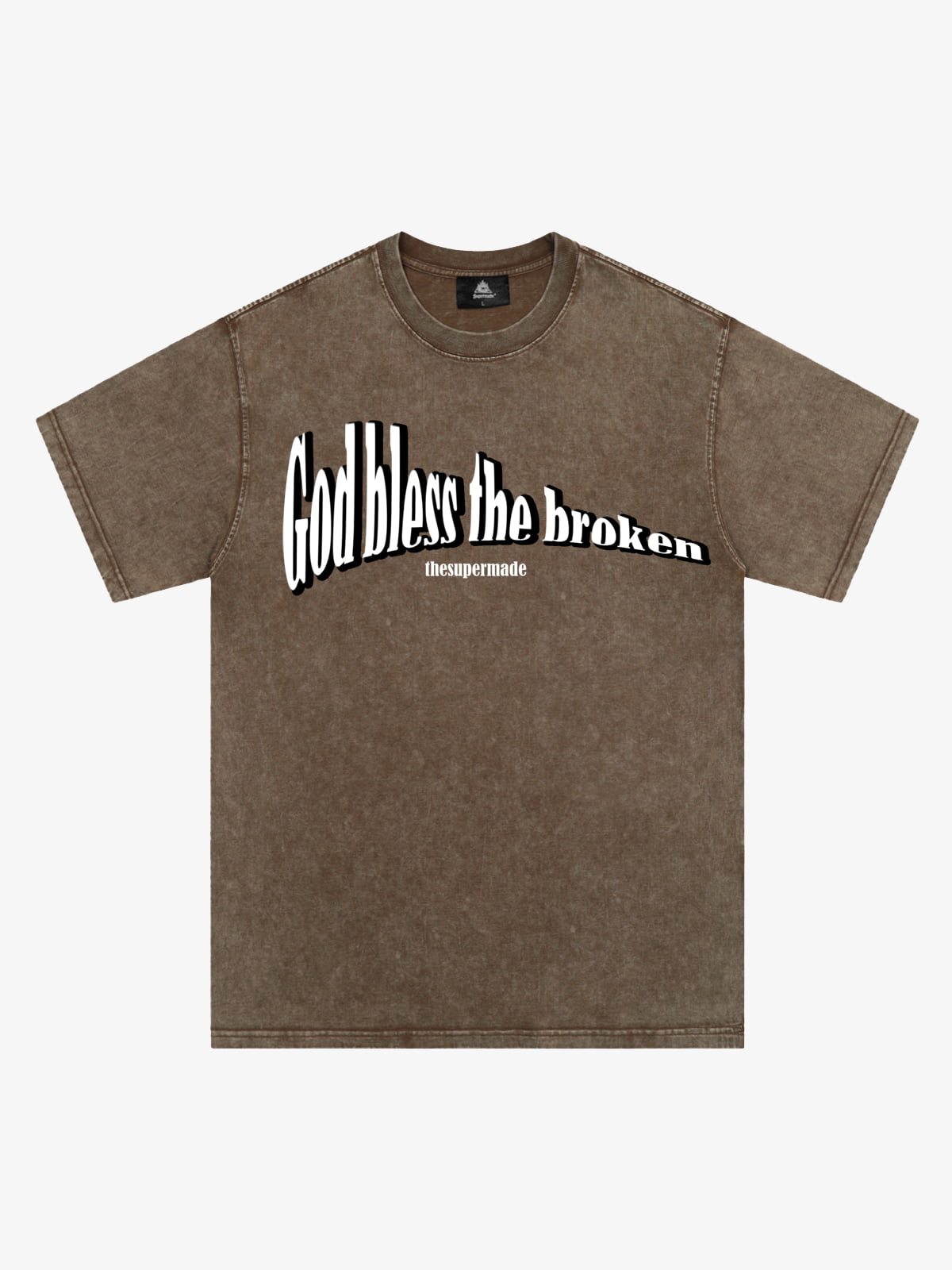 Original "God Bless The Broken" Slogan T-shirt 