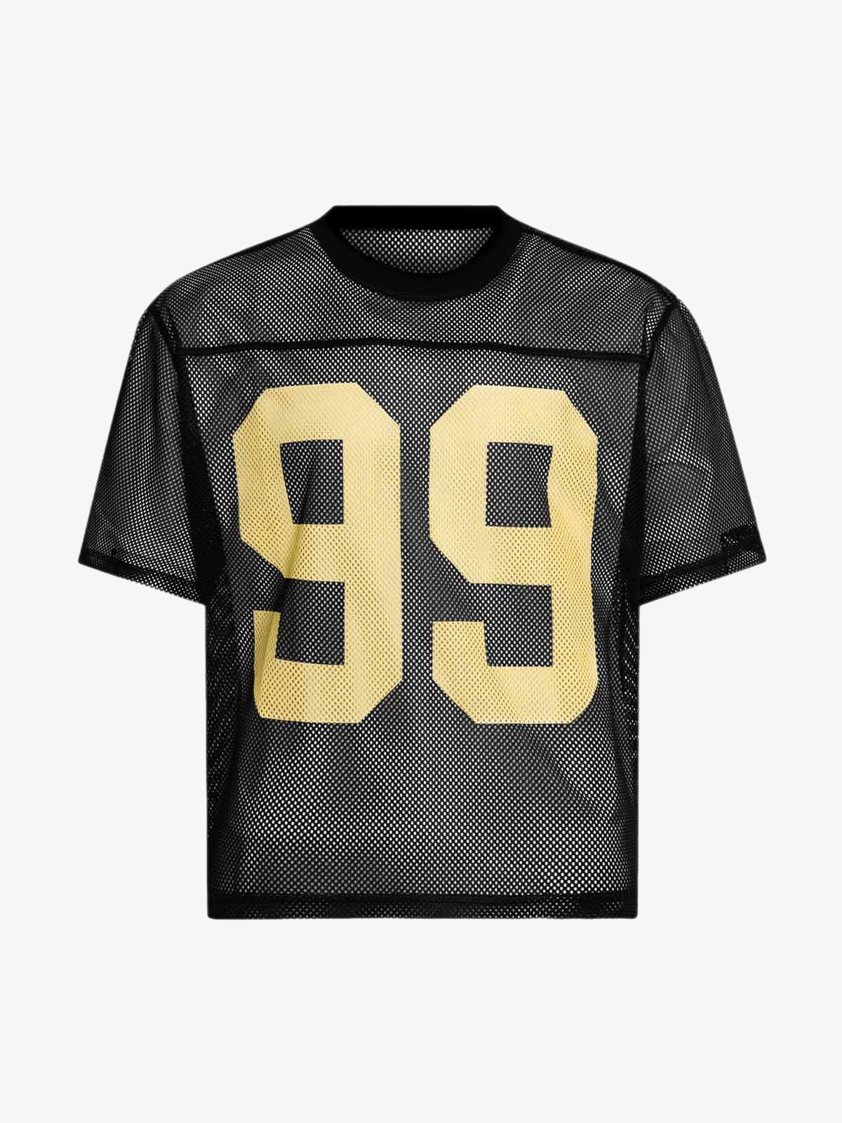 Jersey Mesh Short-Sleeve T-shirt 