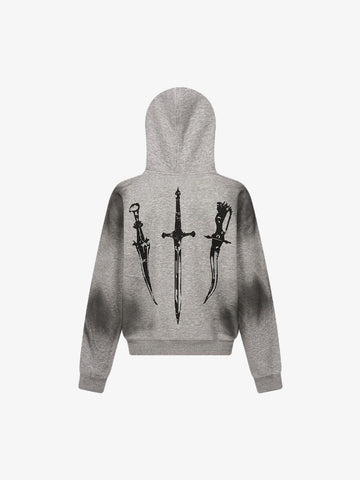 Supermade × Mortemartt Graphic Hooded Jacket- 2279 